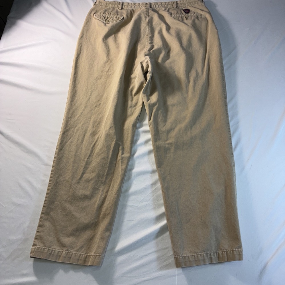 Polo Ralph Lauren Golf Khaki VTG Chino Pants Men's 40x32 Beige - Picture 13 of 16